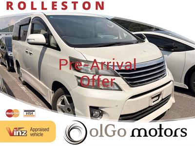 2013 Toyota Vellfire